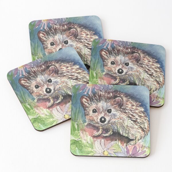 Item preview, Hedgehog  designed and sold by AnjuPaintings.
