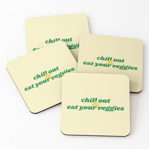 Item preview, Chill Out & Eat Your Veggies Graphic designed and sold by sassy-optimist.