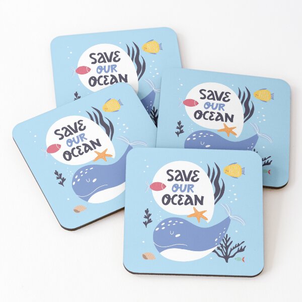 Item preview, Save our ocean T-shirt designed and sold by dewi5.