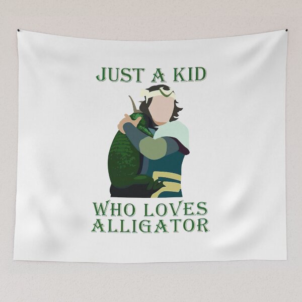 Item preview, JUST A KID WHO LOVES ALLIGATOR designed and sold by shopAlligaLoki.