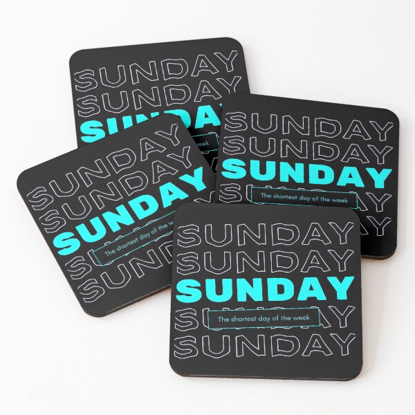 Item preview, Sunday is the shortest day of the week designed and sold by Bamb00s.