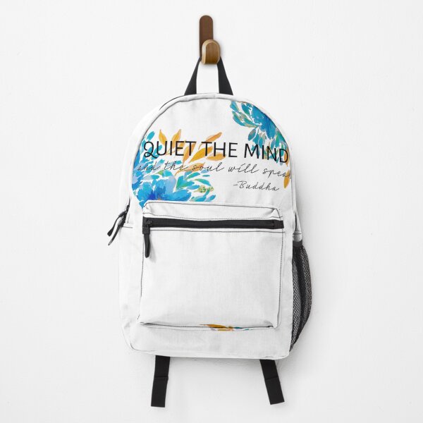 Item preview, Watercolor Floral Quiet the Mind - Buddha designed and sold by ALorentzenArt.