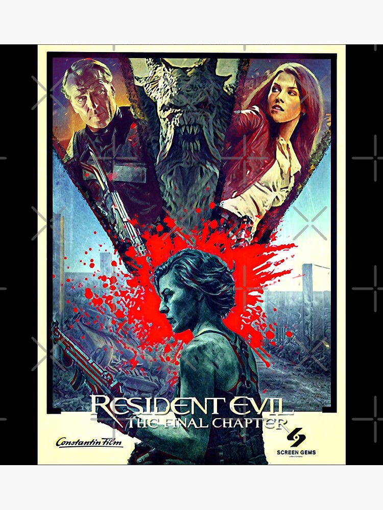 Resident Evil The Final Chapter Movie Poster