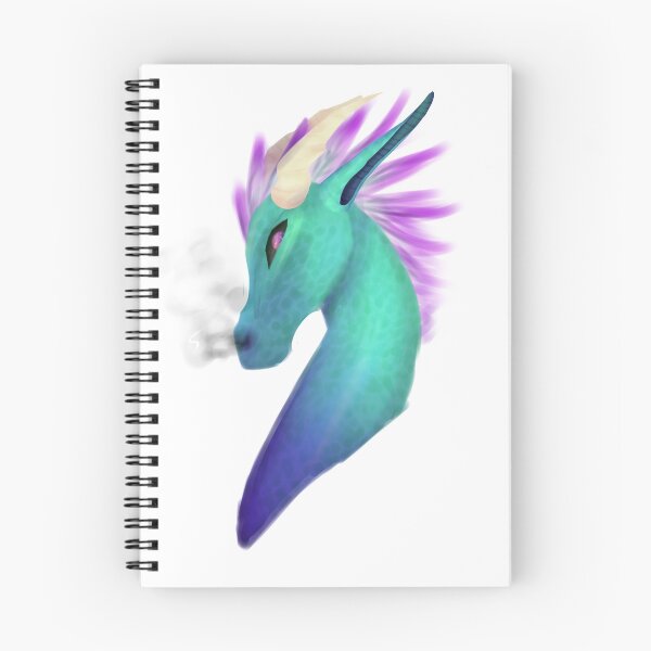 Aperçu de l'œuvre Dragon sarcelle créée et vendue par InkyBae.