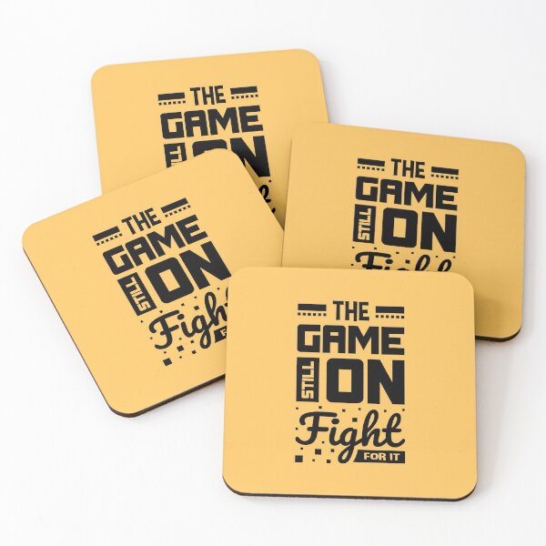 Item preview, The Game Still Fight it Lettering Quotes Typography Design Hand Written Motivational Quote designed and sold by Peekonet.