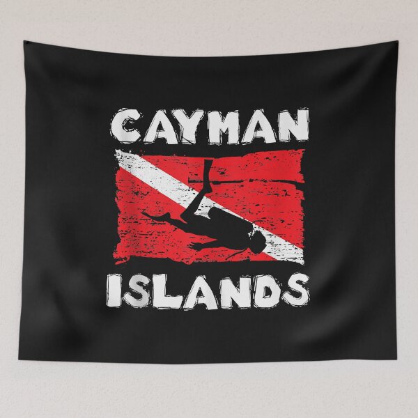 Item preview, Cayman Islands Scuba Diving Flag Gift for Divers Tank Top designed and sold by Liefke12441.