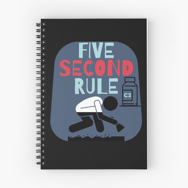 Item preview, five second rule designed and sold by Hey-Nice-Shirt.