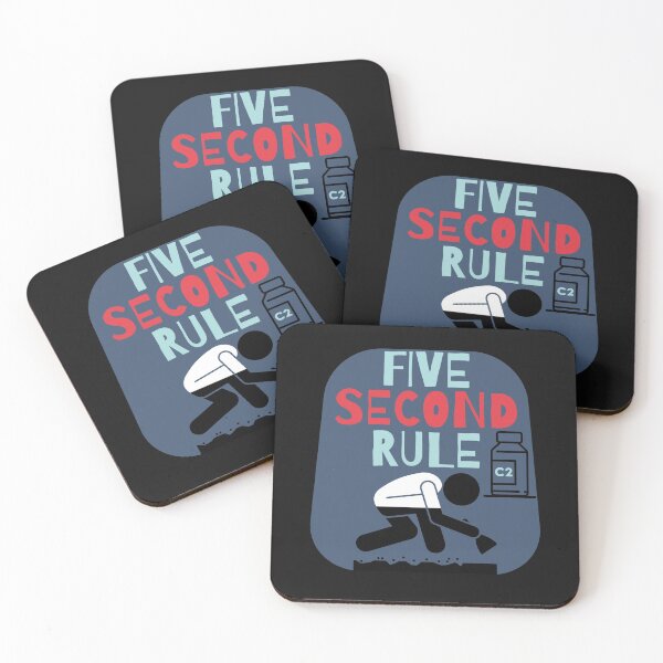 Item preview, five second rule designed and sold by Hey-Nice-Shirt.