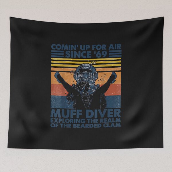 Item preview, Coming Up For Air Since 69 Muff Diver Scuba Diving designed and sold by Liefke12441.