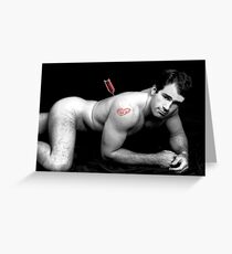 Valentine Man Greeting Card