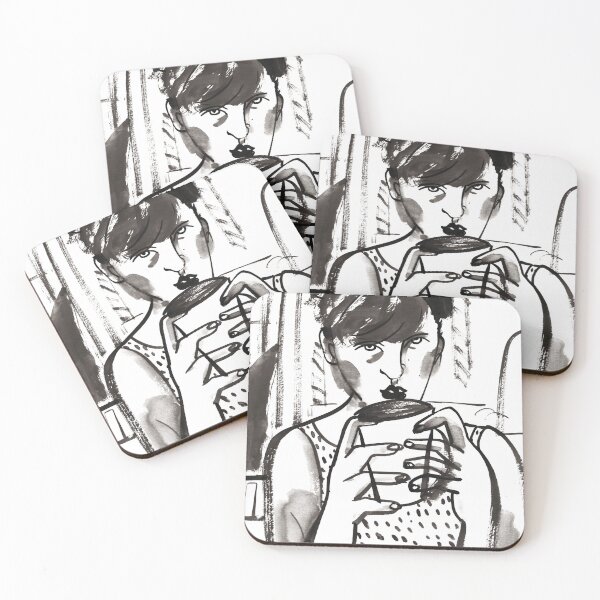 Item preview, Girls series (Brush pen painting) / by Gaheezy designed and sold by Gaheezy-Studio.