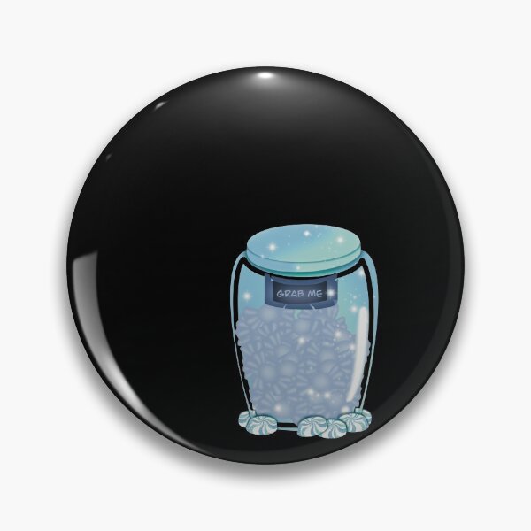 Item preview, Grab Me Blue Neo Candy Jar designed and sold by MissRebelArt.