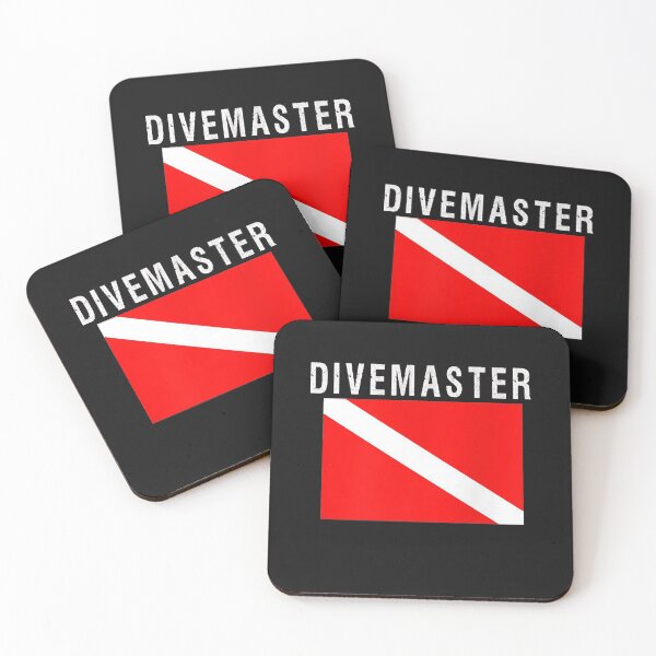 Item preview, Dive Flag Divemaster Dive Master Diver Down Scuba Diving Tank Top designed and sold by Liefke12441.