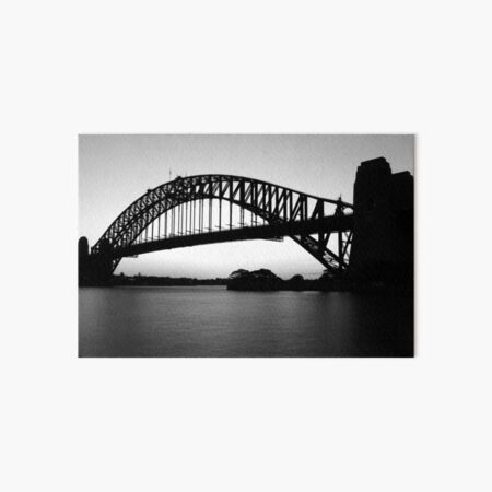 The Bridge Art Board Print