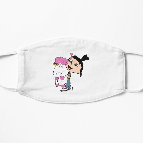 FLUFFY UNICORN Despicable Me Flat Mask