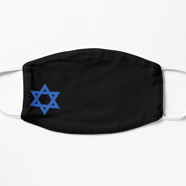 Star of David, Jews Patriotic Gift Flat Mask