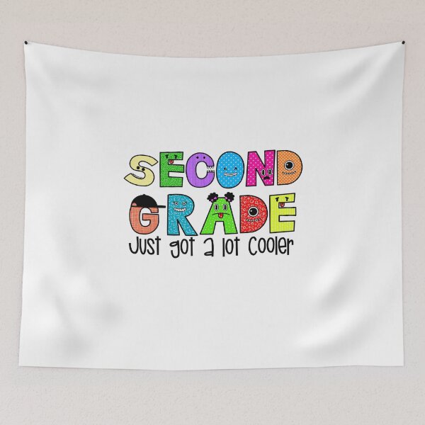 Item preview, Second Grade Just Got a Lot Cooler- back to school designed and sold by ildafdhome.