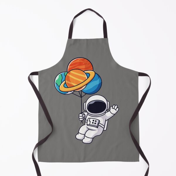 Item preview, Astronaut Flying In Balloon, Space designed and sold by AUGUSHOPTY.