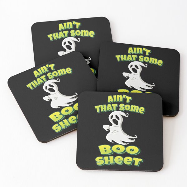 Item preview, Ain't That Some Boo Sheet Ghost Cartoon designed and sold by FiveNiches.