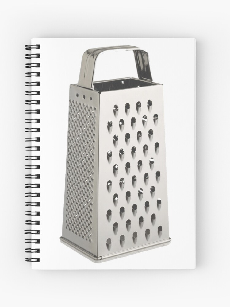 Cheese Grater Spiral Notebook for Sale by Platnix