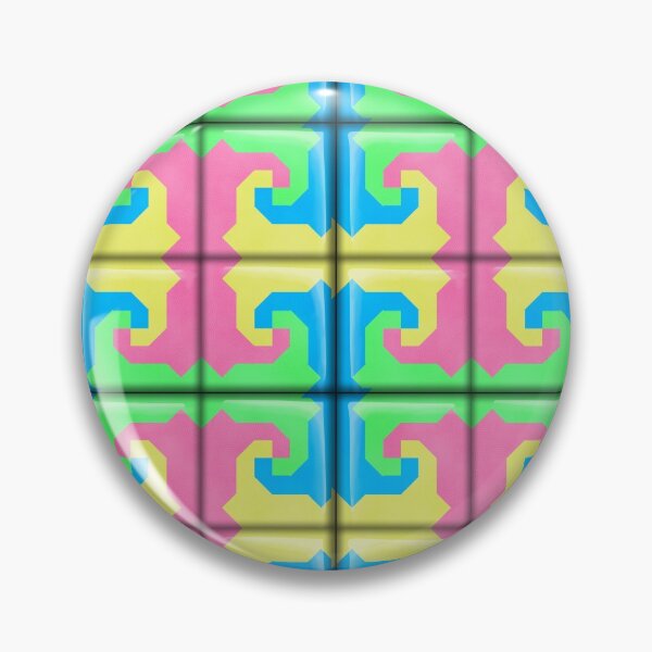 Item preview, Funky Geometric Tiles designed and sold by keitheaverage.