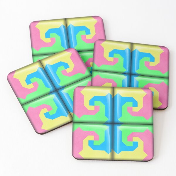 Item preview, Funky Geometric Tiles designed and sold by keitheaverage.