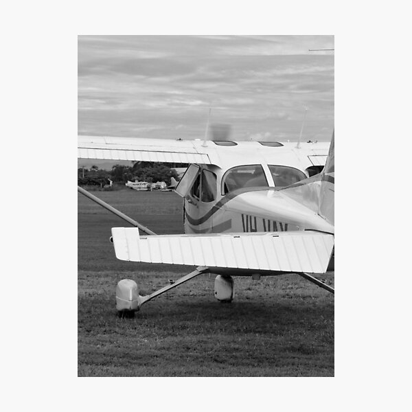 Item preview, Black & White Cessna 172 designed and sold by pjwilsonn.