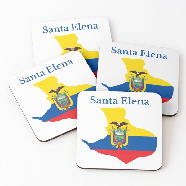 Item preview, Santa Elena Province Map Design, Ecuador designed and sold by marosharaf.