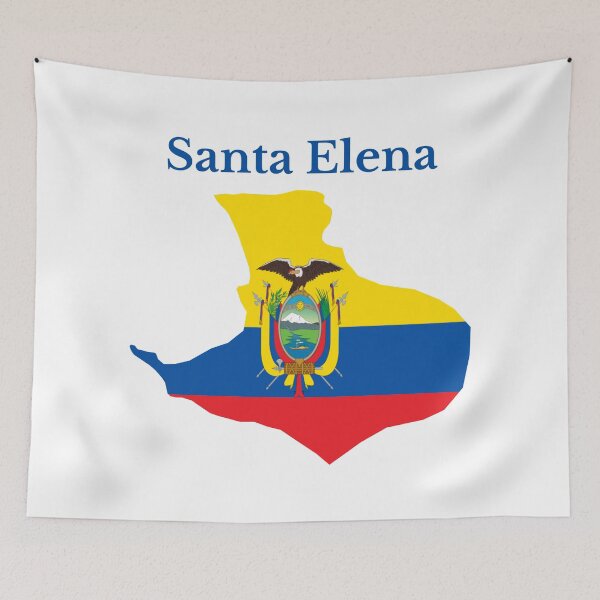 Item preview, Santa Elena Province Map Design, Ecuador designed and sold by marosharaf.