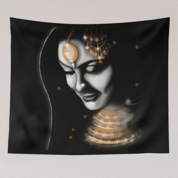 Item preview, Indian Dancer silhouette designed and sold by Insiya Pardiwala.
