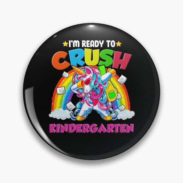 Item preview, Dab Unicorn Crush Kindergarten Funny Children Rainbow Back To School designed and sold by Master Jay.