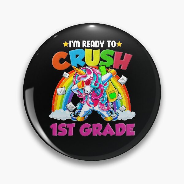 Item preview, Dab Unicorn Crush 1st Grade Children Rainbow Back To School designed and sold by Master Jay.