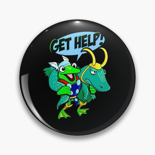 Item preview, Frog and Alligator Loki designed and sold by shopAlligaLoki.