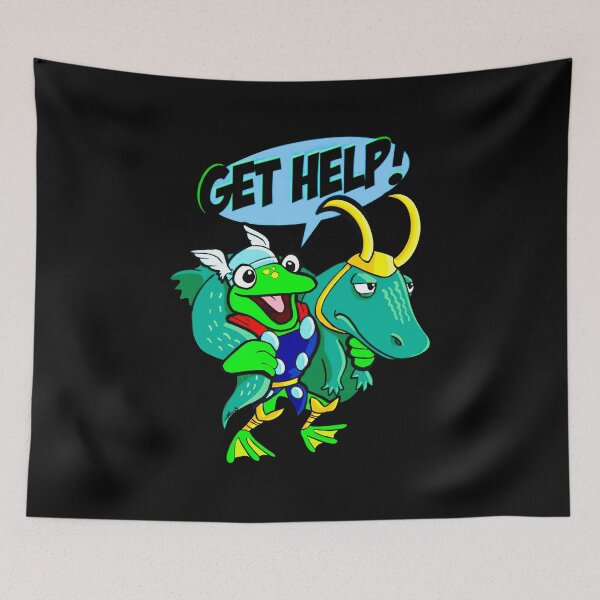 Item preview, Frog and Alligator Loki designed and sold by shopAlligaLoki.
