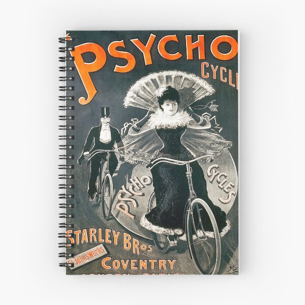 Item preview, Psycho Cycles Bicycle Poster designed and sold by gbillings.