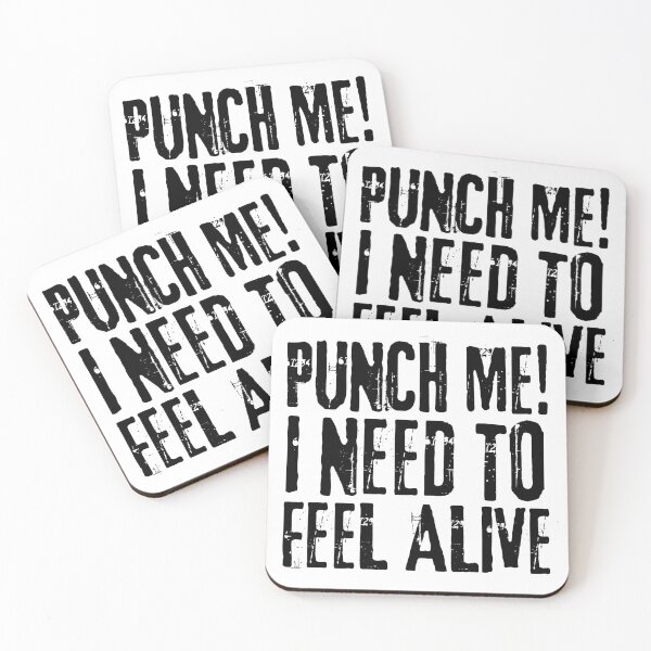Item preview, Punch Me I Need to Feel Alive designed and sold by SweetAndSpice.