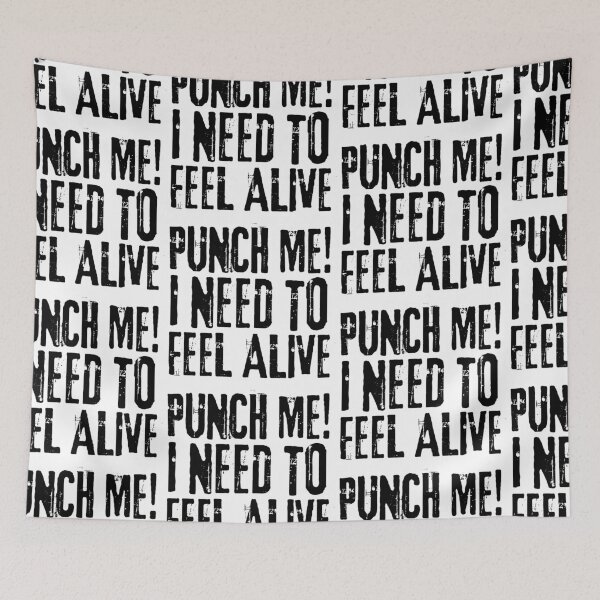 Item preview, Punch Me I Need to Feel Alive designed and sold by SweetAndSpice.
