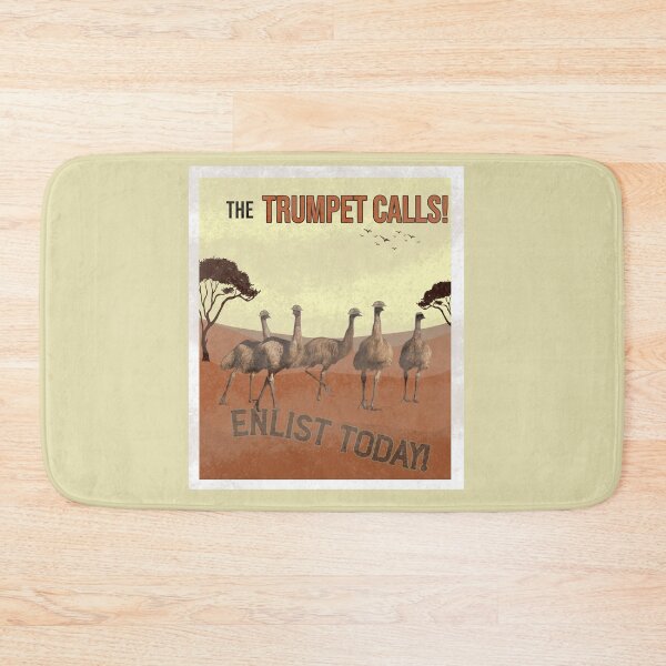 Item preview, The Great Emu War - Vintage War Poster Enlist designed and sold by CreativeArts Studio.
