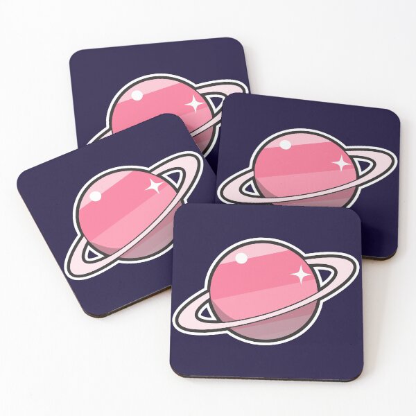 Item preview, Pink Marble Exoplanet - Sticker designed and sold by Nightlight0.