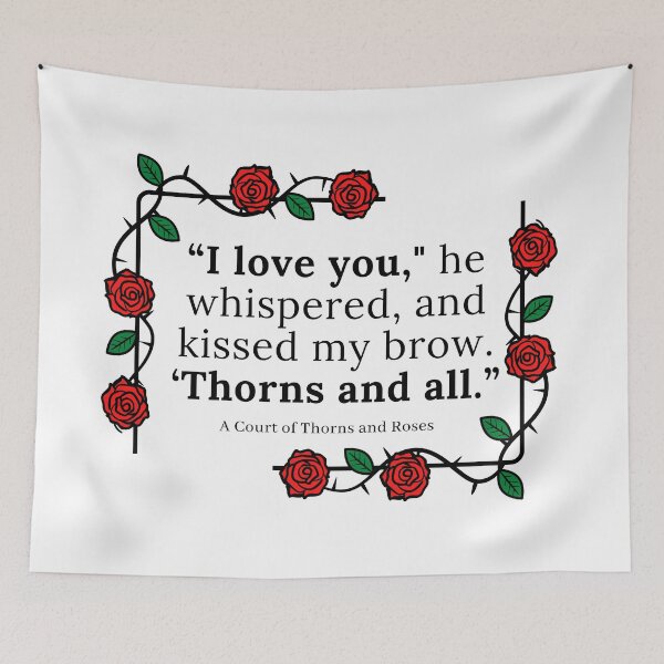 Item preview, A Court of Thorns and Roses: Thorns and All designed and sold by jaekindacray.