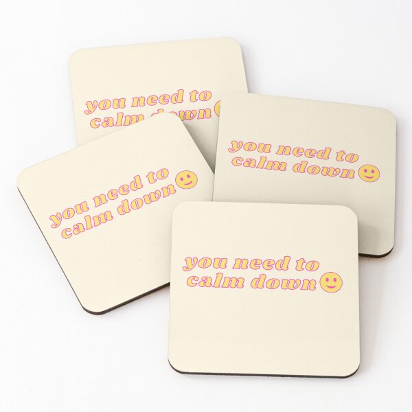 Item preview, you need to calm down - smiley graphic designed and sold by sassy-optimist.