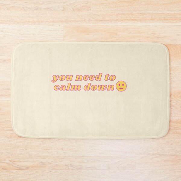 Item preview, you need to calm down - smiley graphic designed and sold by sassy-optimist.