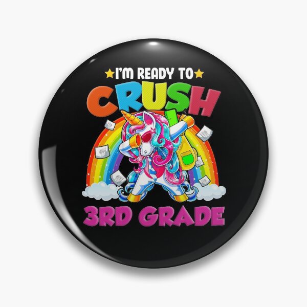 Item preview, Dab Unicorn Ready Crush 3rd Grade Children Rainbow Back To School designed and sold by Master Jay.