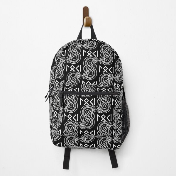 Item preview, Loki Name in Norse Runes & Snake Symbol designed and sold by CamiloAlba.