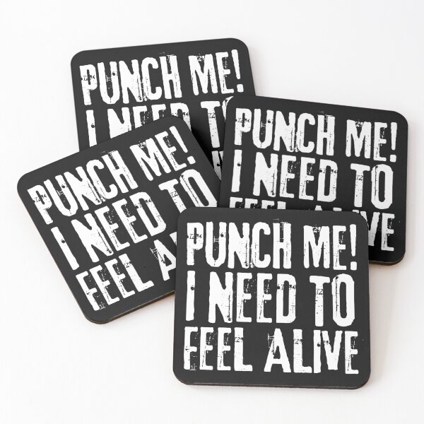 Item preview, Punch Me I Need to Feel Alive designed and sold by SweetAndSpice.