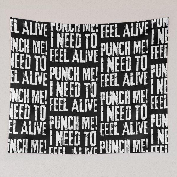 Item preview, Punch Me I Need to Feel Alive designed and sold by SweetAndSpice.