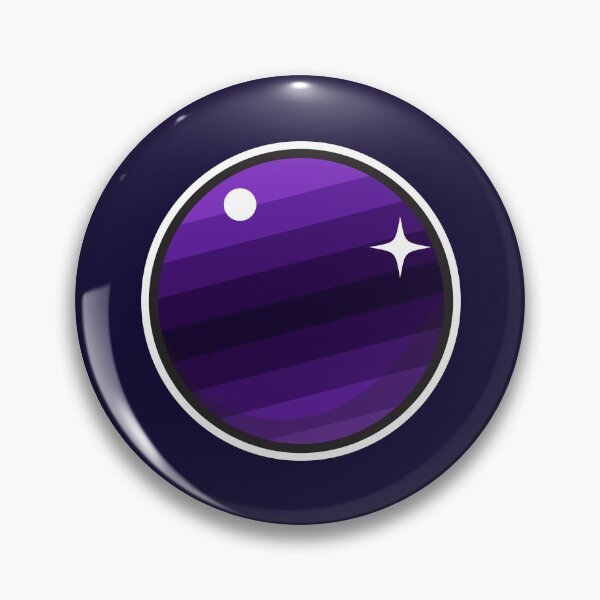 Item preview, Purple Marble Exoplanet - Sticker designed and sold by Nightlight0.