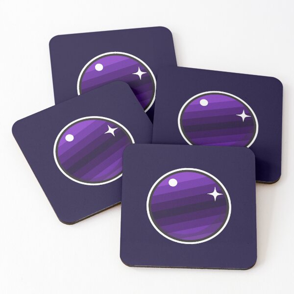 Item preview, Purple Marble Exoplanet - Sticker designed and sold by Nightlight0.