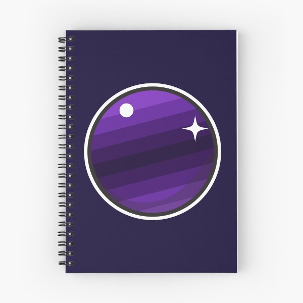 Item preview, Purple Marble Exoplanet - Sticker designed and sold by Nightlight0.