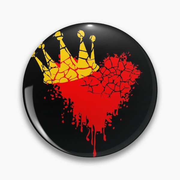 Item preview, busted crown, broken heart, still a queen designed and sold by FACELESS MONKEY.